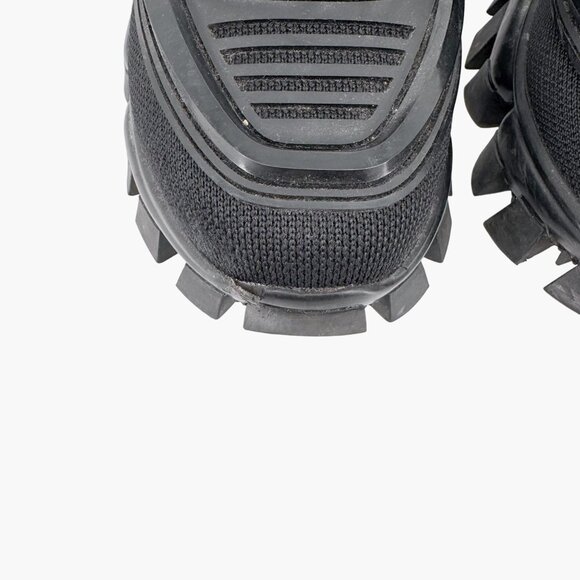 Prada Cloudbust Thunder Sneakers Men 5.5 Women 9.5 Black Chunky Lug Sole Shoe - Picture 6 of 15